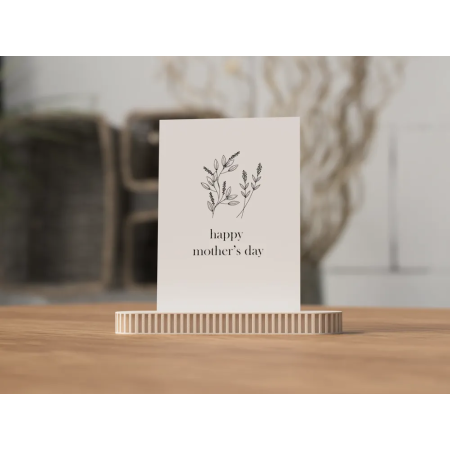 Kortholder til besked til din kære - Card Holder ( fx .Mother's Day)