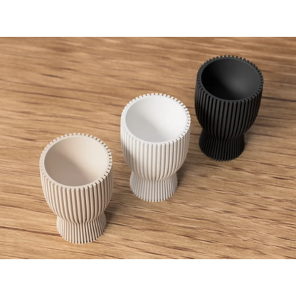 Æggebæger -Egg Holder Cup  /Japandi design