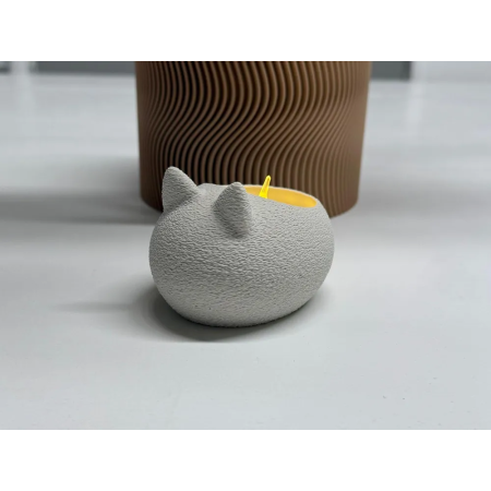 Kat lysestage - til LED fyrfadslys