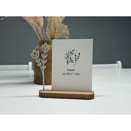 Kortholder til besked til din kære - Card Holder ( fx .Mother's Day)