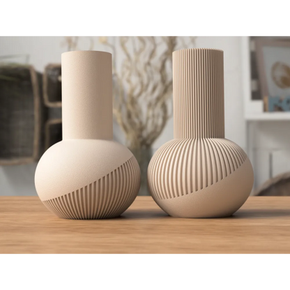 Tama Japandi Tvillinger Vaser - Twin Vases i Japandi Design