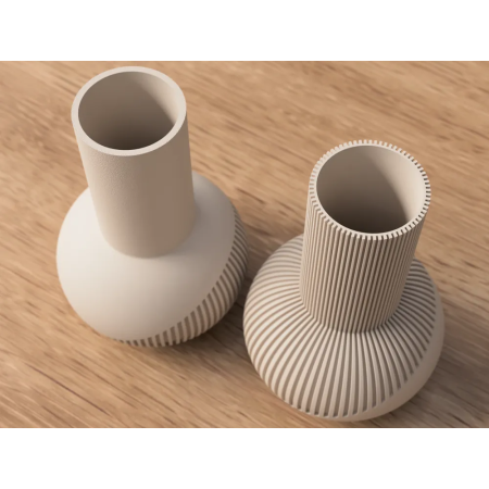 Tama Japandi Tvillinger Vaser - Twin Vases i Japandi Design