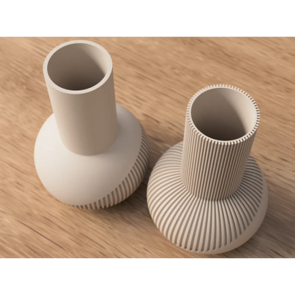 Tama Japandi Tvillinger Vaser - Twin Vases i Japandi Design