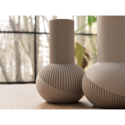 Tama Japandi Tvillinger Vaser - Twin Vases i Japandi Design