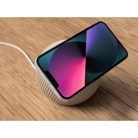 Telefon Oplader Stativ til MagSafe - Japandi Design