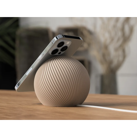 Telefon Oplader Stativ til MagSafe - Japandi Design